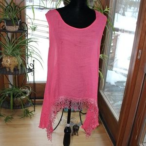 Indie Creations Top One size fits all Coral
